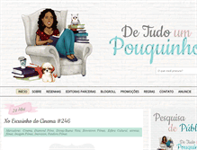 Tablet Screenshot of detudoumpouquinho.com